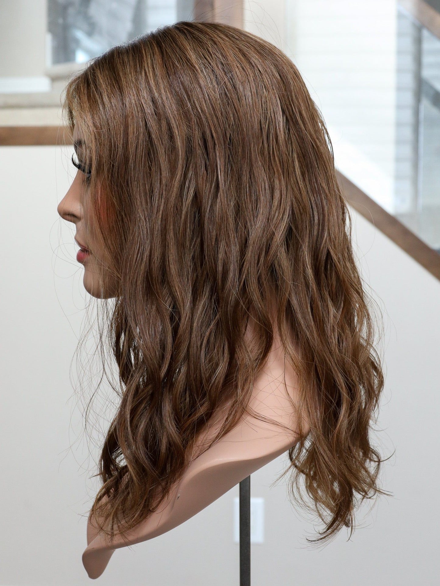 18" 9x9 Elana Wavy Closed Lace Topper Alexwigs