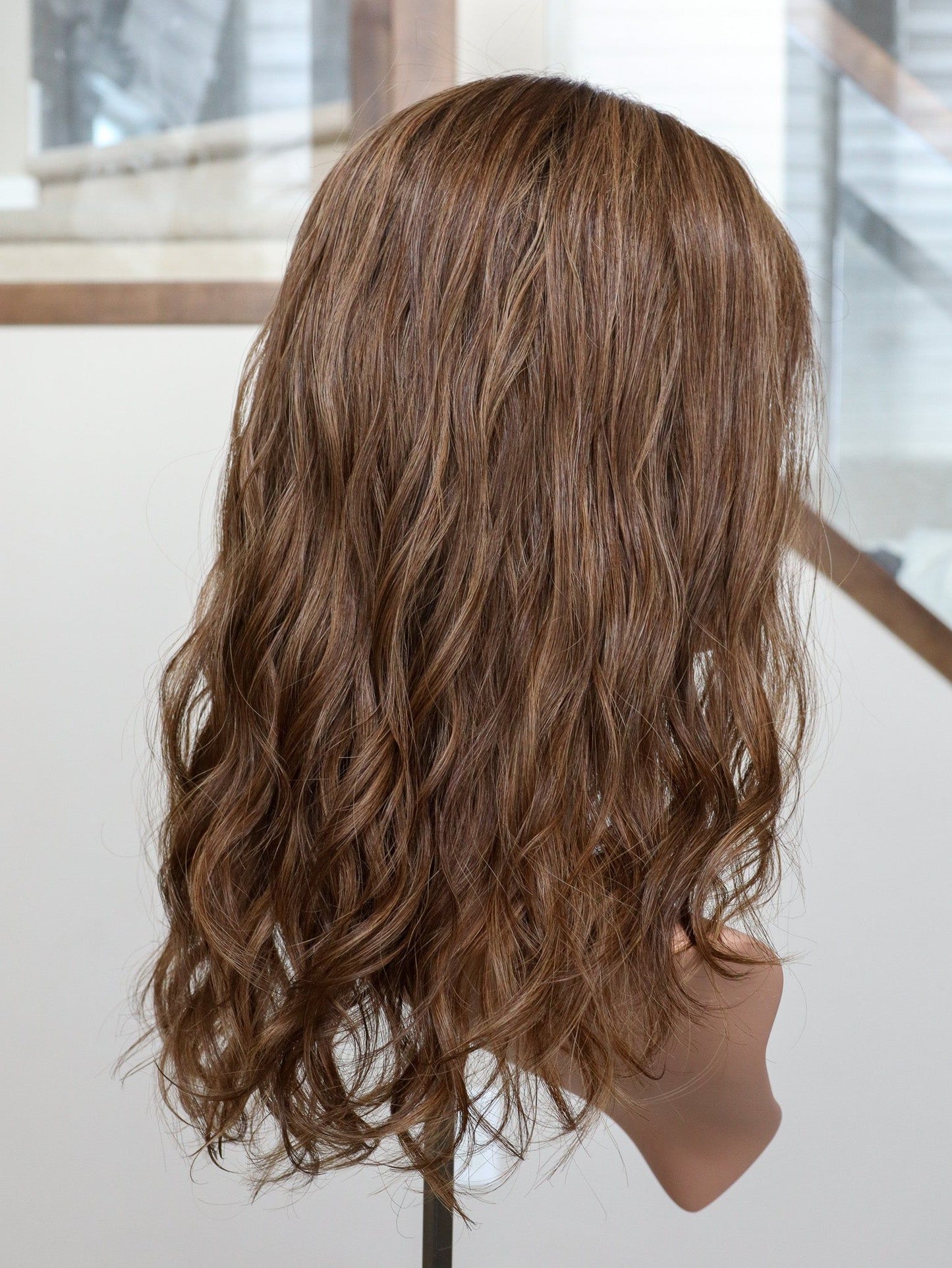 18" 9x9 Elana Wavy Closed Lace Topper Alexwigs