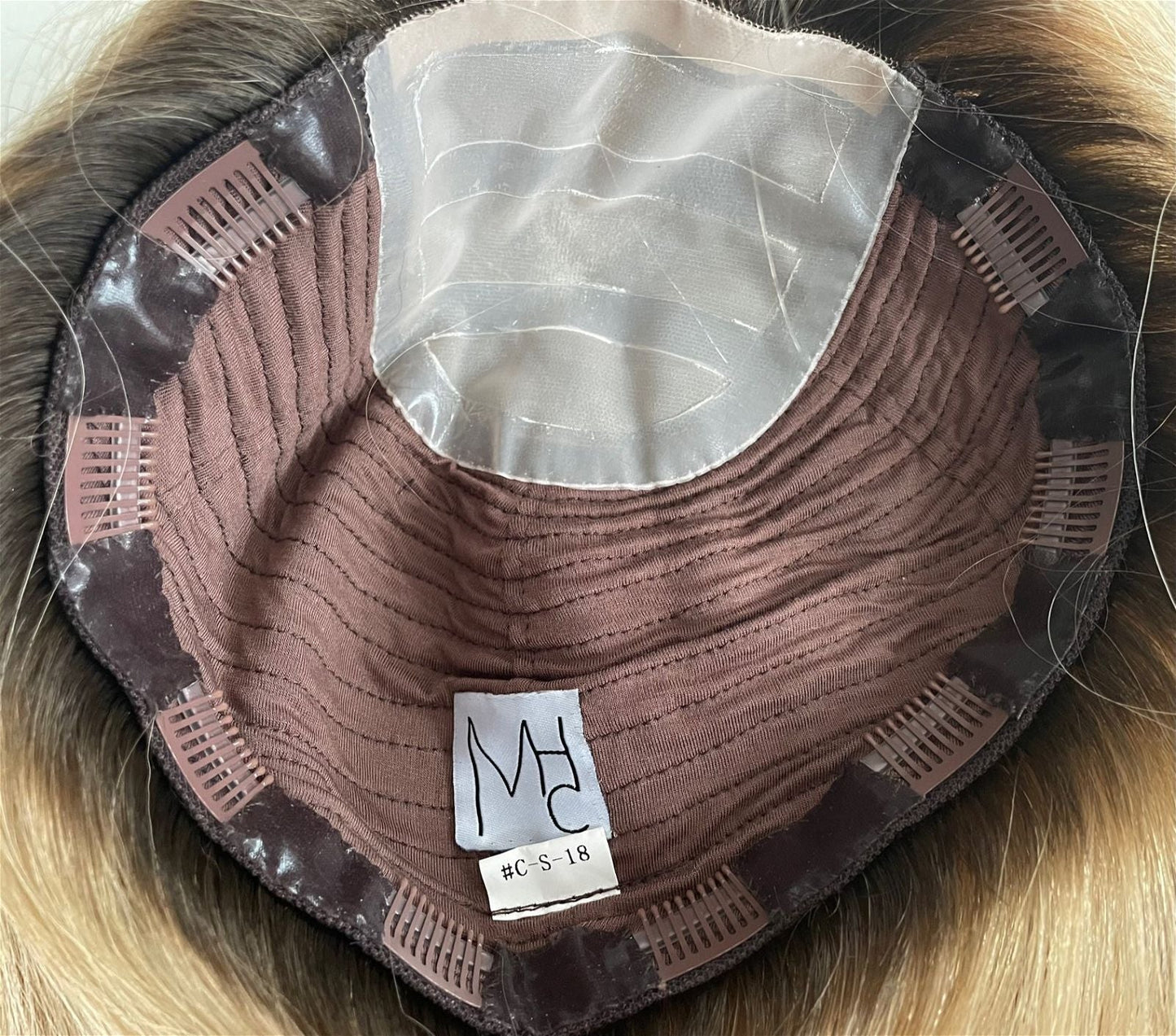 18" 9x9 Elana Wavy Closed Lace Topper Alexwigs