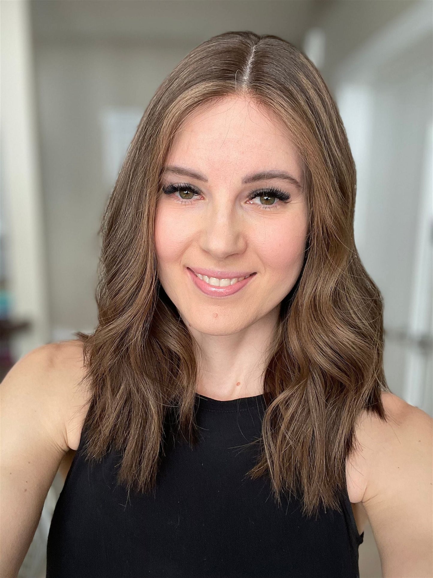 19" Penelope Comfort Cap Silk Top Wig (M) Alexwigs