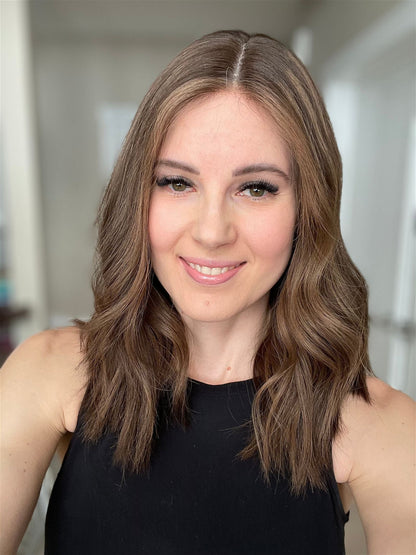 19" Penelope Comfort Cap Silk Top Wig (M) Alexwigs