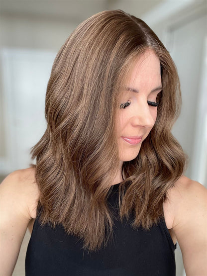 19" Penelope Comfort Cap Silk Top Wig (M) Alexwigs