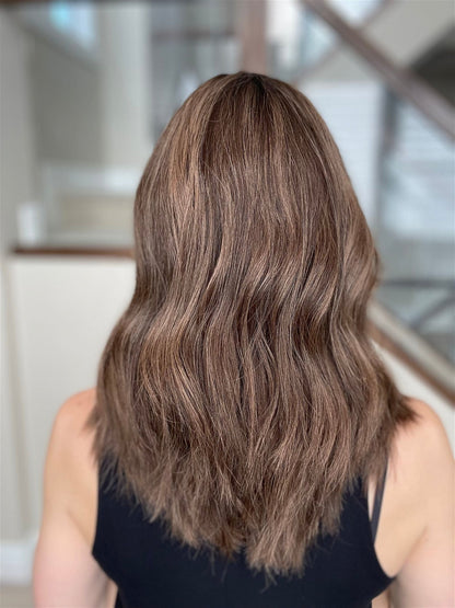 19" Penelope Comfort Cap Silk Top Wig (M) Alexwigs