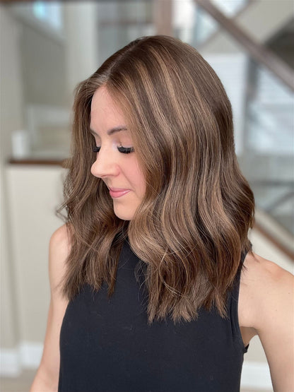 19" Penelope Comfort Cap Silk Top Wig (M) Alexwigs