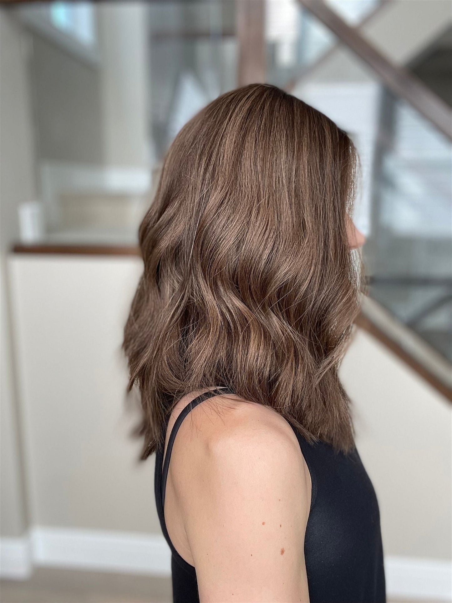 19" Penelope Comfort Cap Silk Top Wig (M) Alexwigs