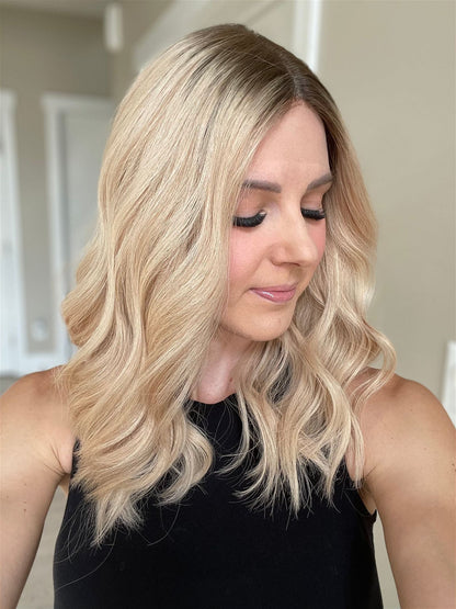 19" Rory Lob Comfort Cap Silk Top Wig (M) Alexwigs