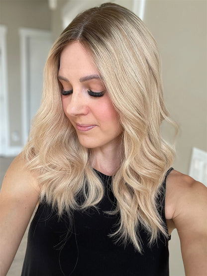 19" Rory Lob Comfort Cap Silk Top Wig (M) Alexwigs