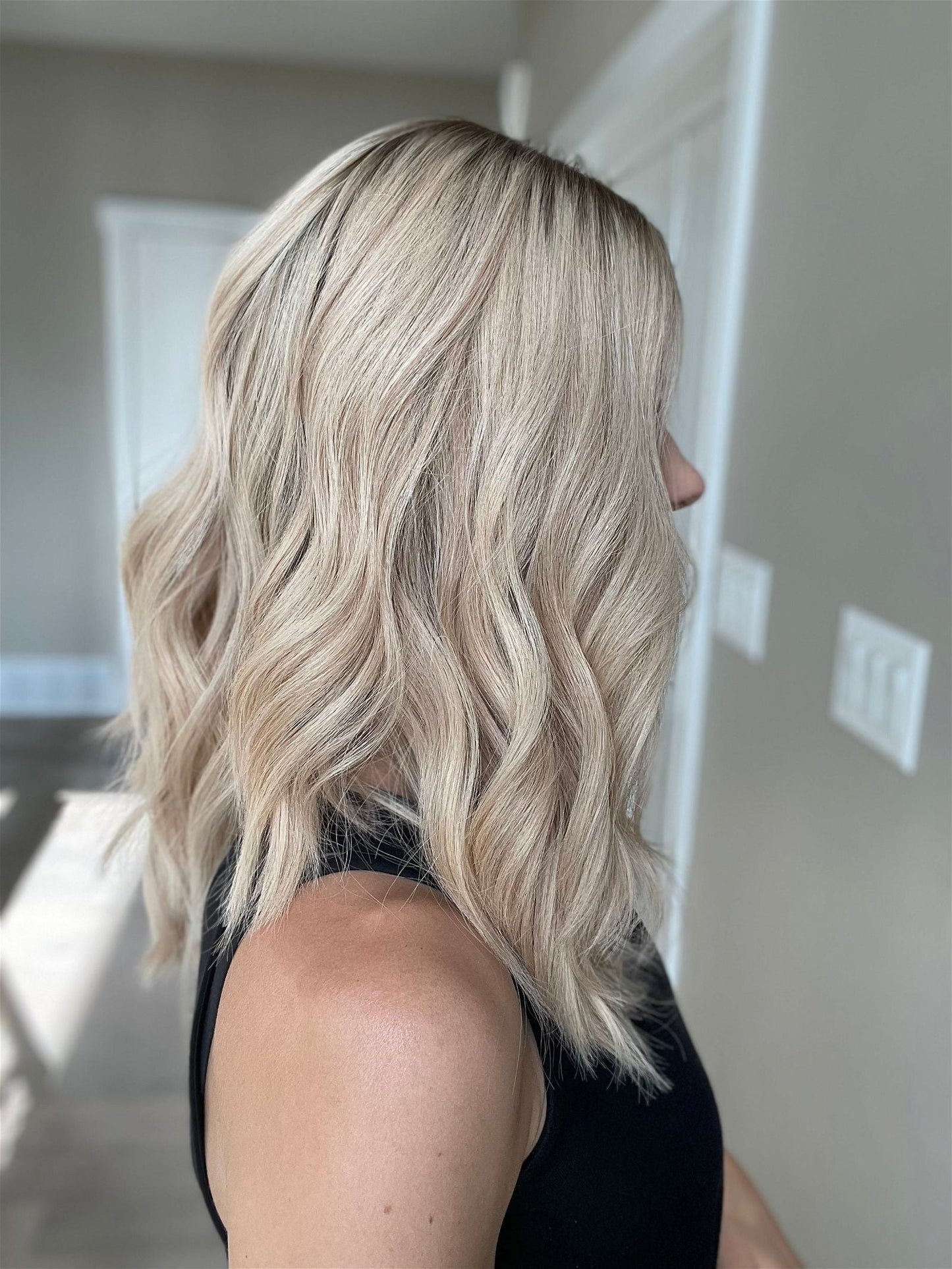 19" Rory Lob Comfort Cap Silk Top Wig (M) Alexwigs