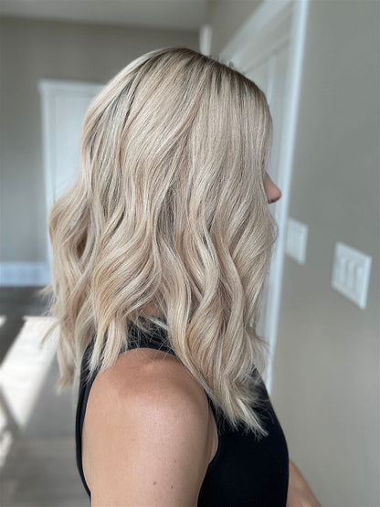 19" Rory Lob Comfort Cap Silk Top Wig (M) Alexwigs