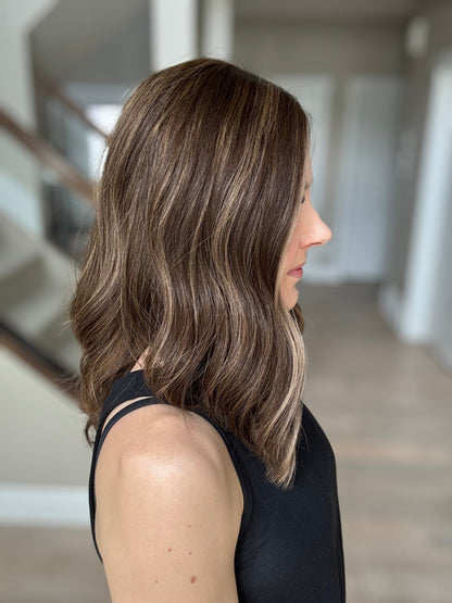 18" Mia LOB Comfort Cap Lace Top Wig (S) Alexwigs