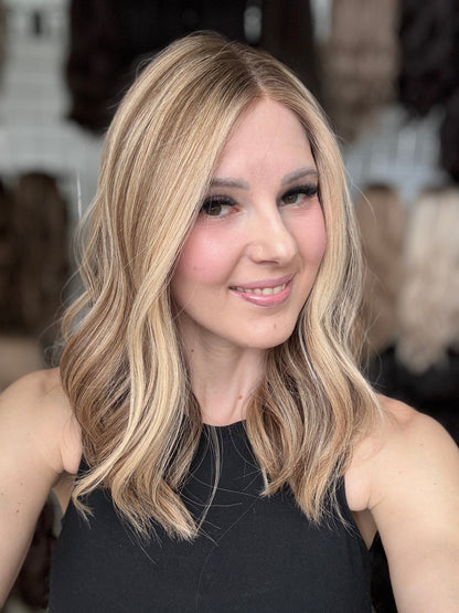 18" Anniston LOB Comfort Cap Lace Top Wig (S) Alexwigs