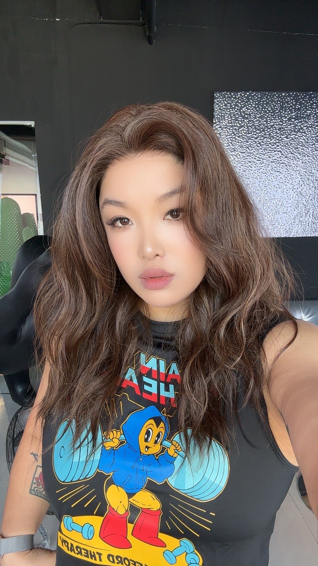 JBEXTENSION 22 Inches Chocolate Brown Pre-Cut Snowflake Lace Frontlace Glueless Wig INéS CHOCOLATE BROWN【PERMATEASE】【BENDY EAR TABS】- M/L Alexwigs