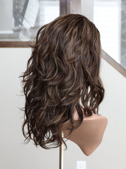 20" Jennifer Wavy Bandfall Active Wig (M) Alexwigs