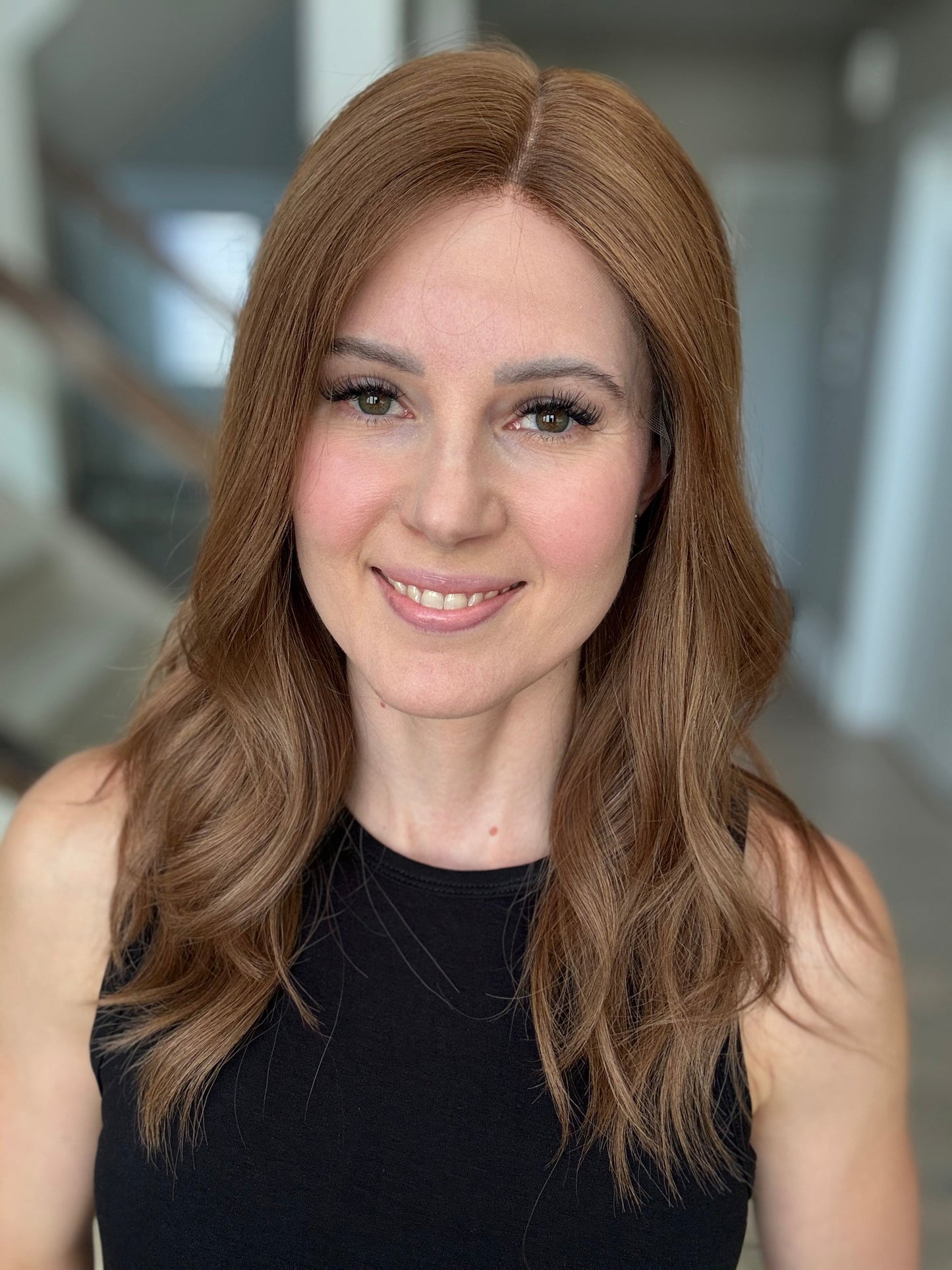 20" Angie Comfort Cap Lace Top Wig (M) Alexwigs