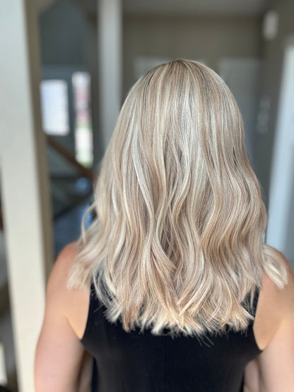 18" Katie LOB Comfort Cap Lace Top Wig (M) (FINAL SALE) Alexwigs