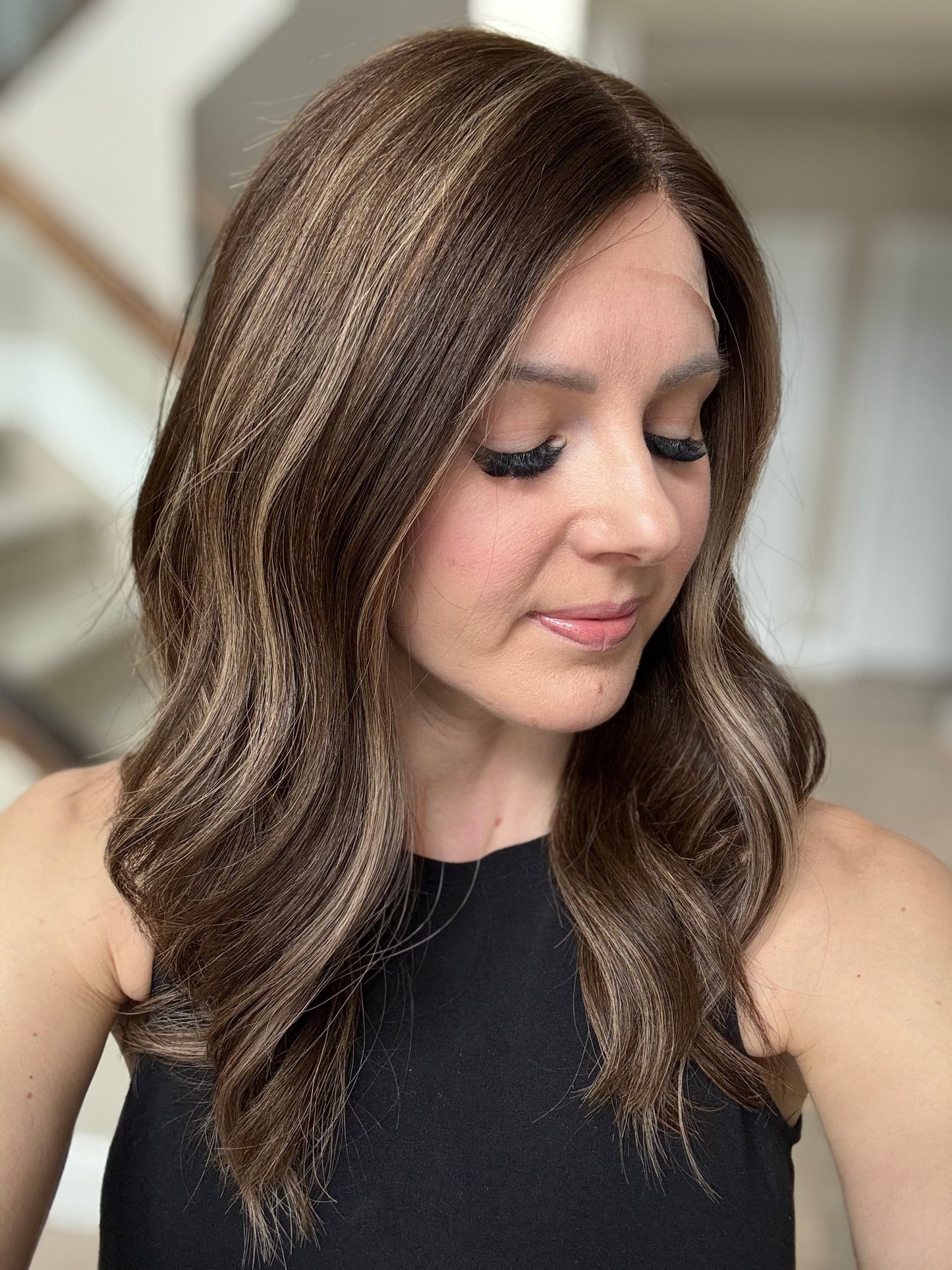 20" Flavia Comfort Cap Lace Top Wig (M) - RESERVED FOR BROOKE Alexwigs