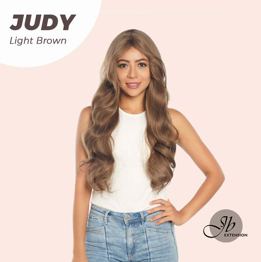 JBEXTENSION 26 Inches Long Curly Light Brown Wig JUDY LIGHT BROWN Alexwigs