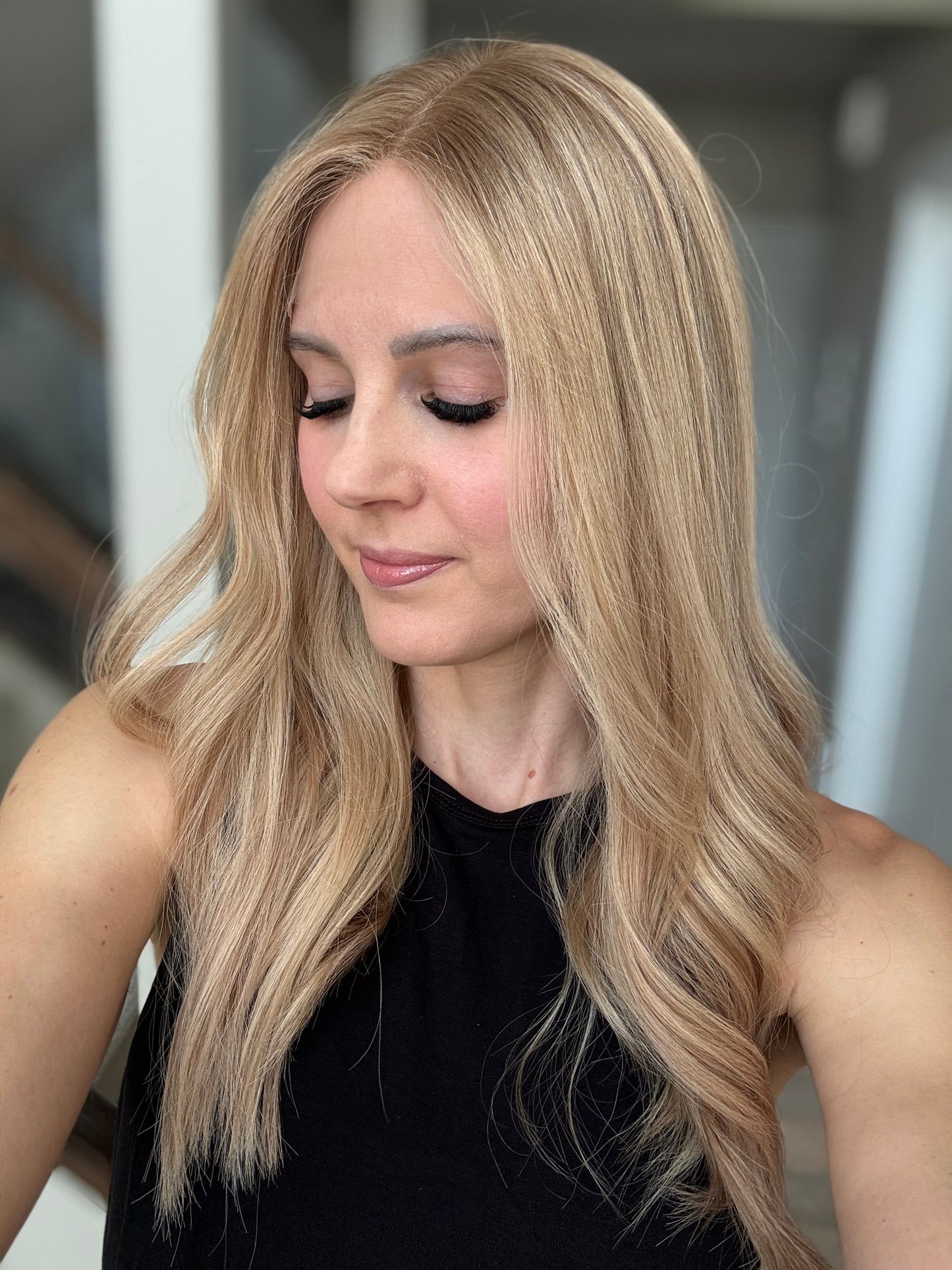 20" Ivy Luxury Cap Lace Top Wig (S)(FINAL SALE) Alexwigs