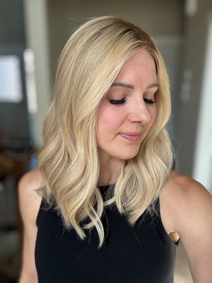 18" Cara LOB Comfort Cap Lace Top Wig (S) Alexwigs