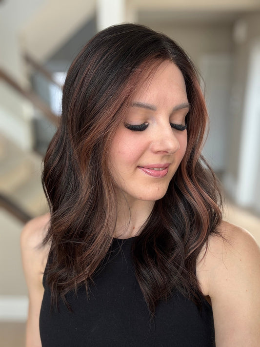 20" Carissa Comfort Cap Lace Top Wig (S) Alexwigs