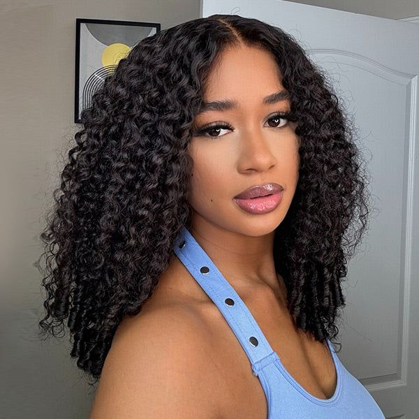 2 Wigs Set | New In Burmese Curly 5x5 HD Lace Wig & M1b/27 Blonde Highlight Lace Human Hair Wig Alexwigs