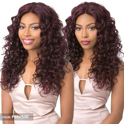 It's a Wig 360 All-Round 100% Human Hair Premium Mix Deep Lace Front Wig 360 LACE AGITA Alexwigs