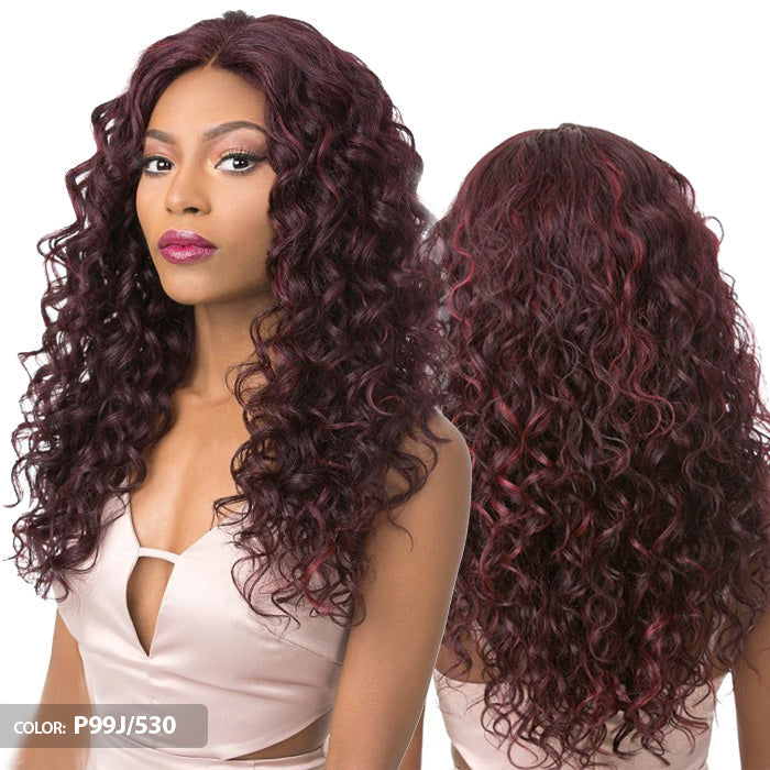 It's a Wig 360 All-Round 100% Human Hair Premium Mix Deep Lace Front Wig 360 LACE AGITA Alexwigs