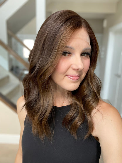 18" Maria Luxury Cap Lace Top Wig (M) Alexwigs