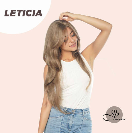 JBEXTENSION 26 Inches Hush Cut Brown Wig With Wispy Bangs LETICIA Alexwigs