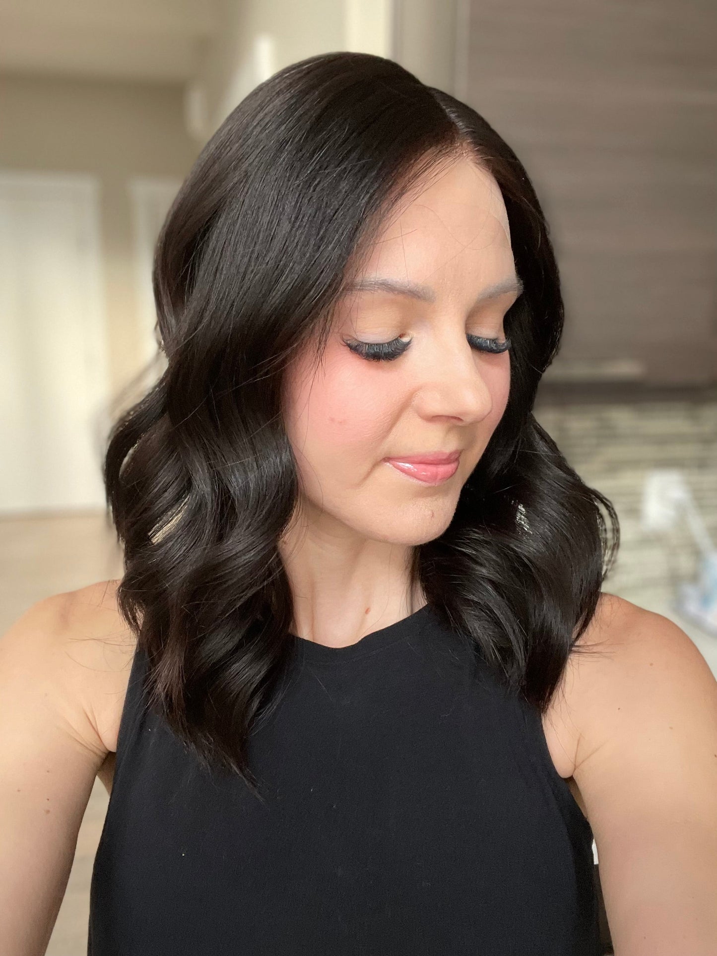 18" Zara Luxury Cap Lace Top Wig (XS/S) (FINAL SALE) Alexwigs