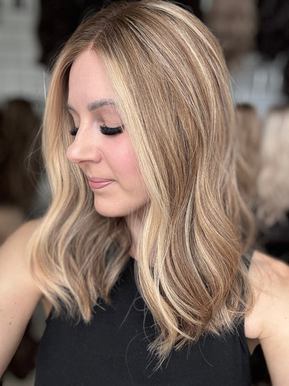 18" Anniston LOB Comfort Cap Lace Top Wig (S) Alexwigs