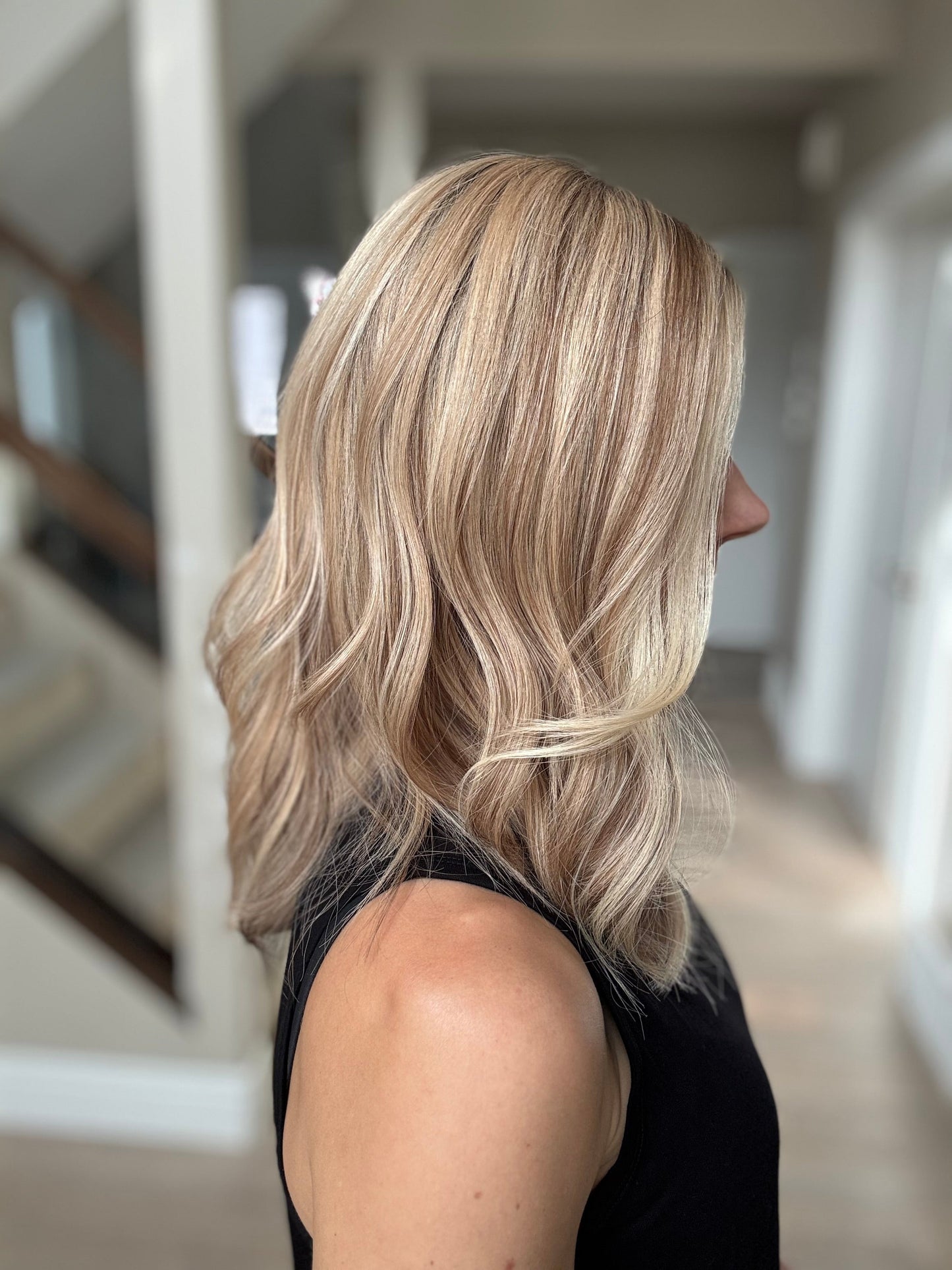 18" Olivia LOB Comfort Cap Lace Top Wig (M) Alexwigs