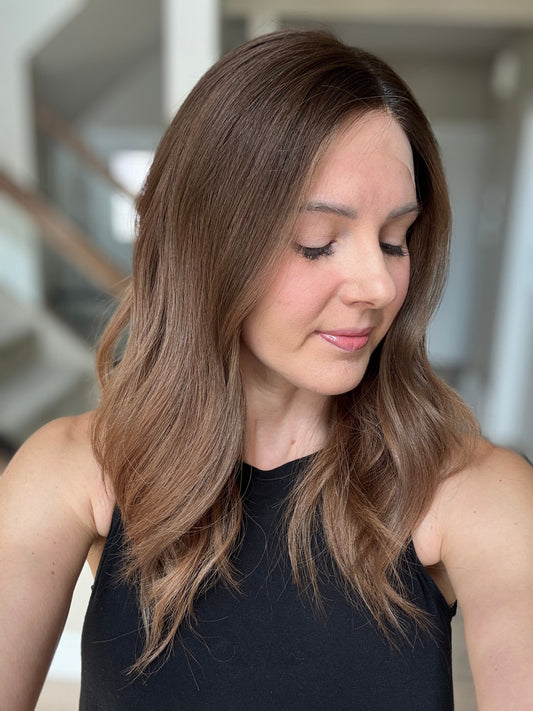 20" Alyssa Comfort Cap Lace Top Wig (S) Alexwigs