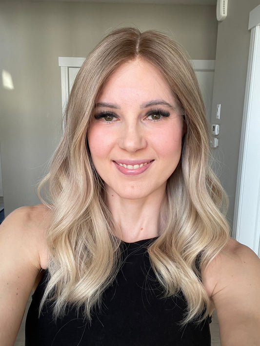 20" Avril Luxury Cap Lace Top Wig (S) Alexwigs