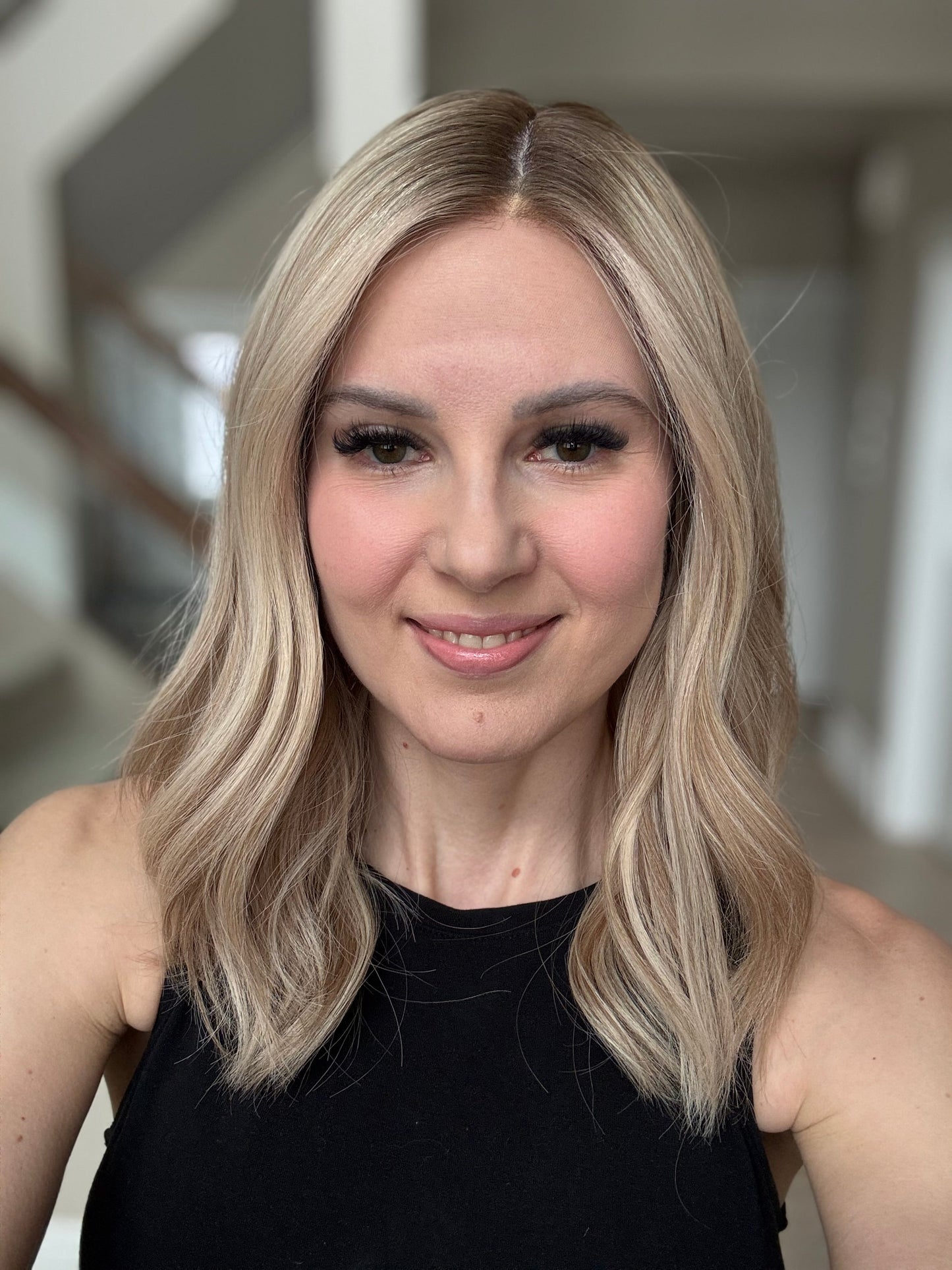 18" Katie Comfort Cap Silk Top Wig (M) (FINAL SALE) Alexwigs