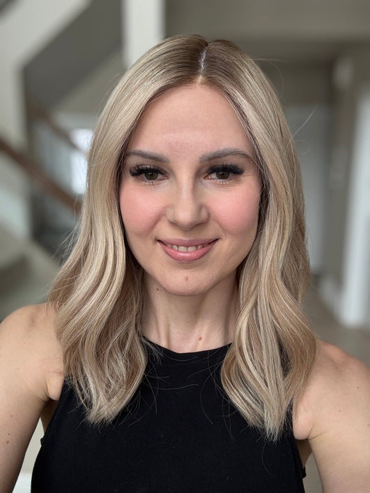 18" Katie Comfort Cap Silk Top Wig (M) (FINAL SALE) Alexwigs