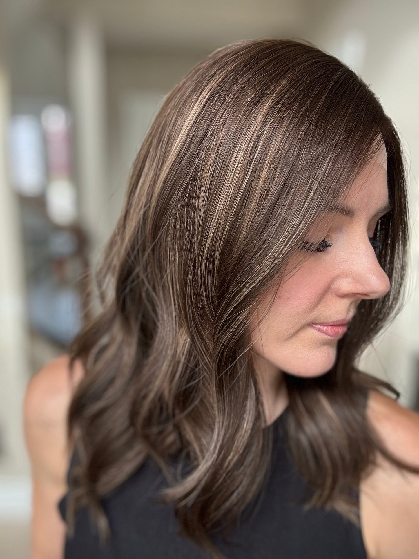 20" Jennifer Comfort Cap Lace Top Wig (M) (FINAL SALE) Alexwigs