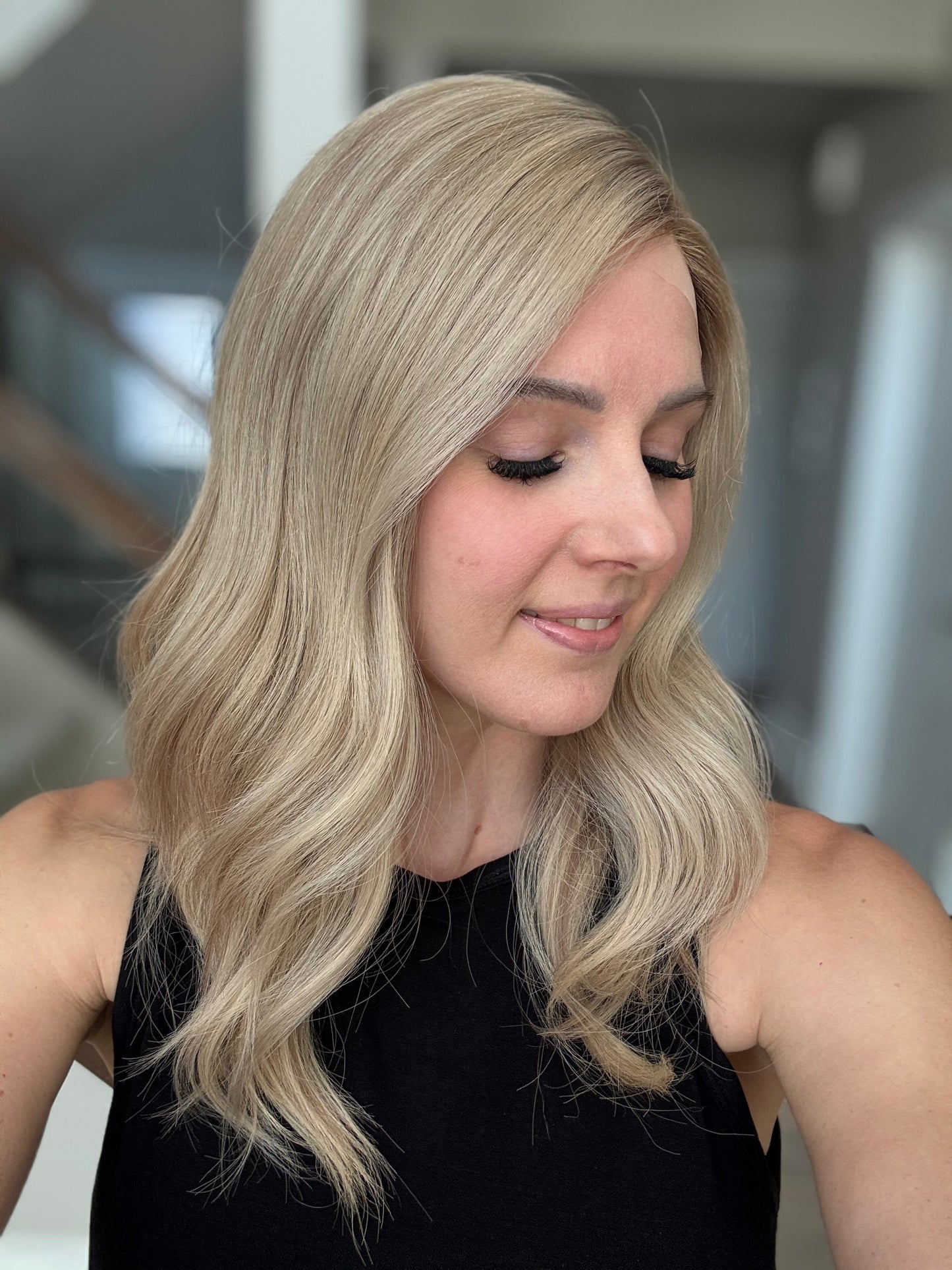 20" Carrie Comfort Cap Lace Top Wig (S) Alexwigs