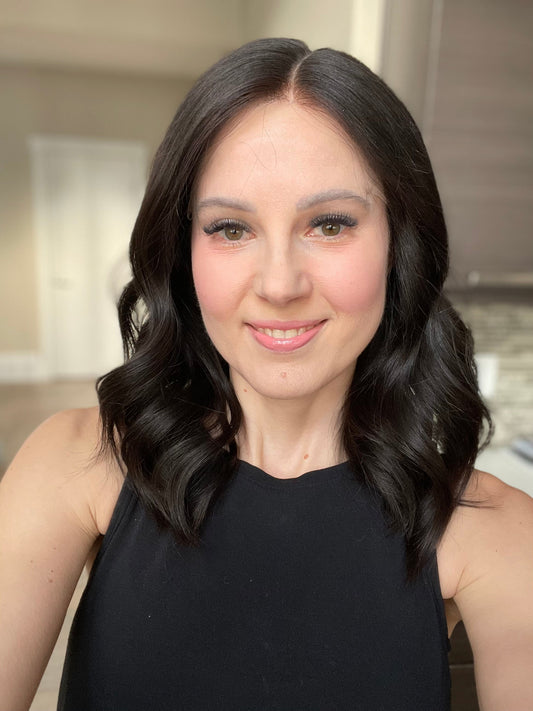 18" Zara Luxury Cap Lace Top Wig (XS/S) (FINAL SALE) Alexwigs