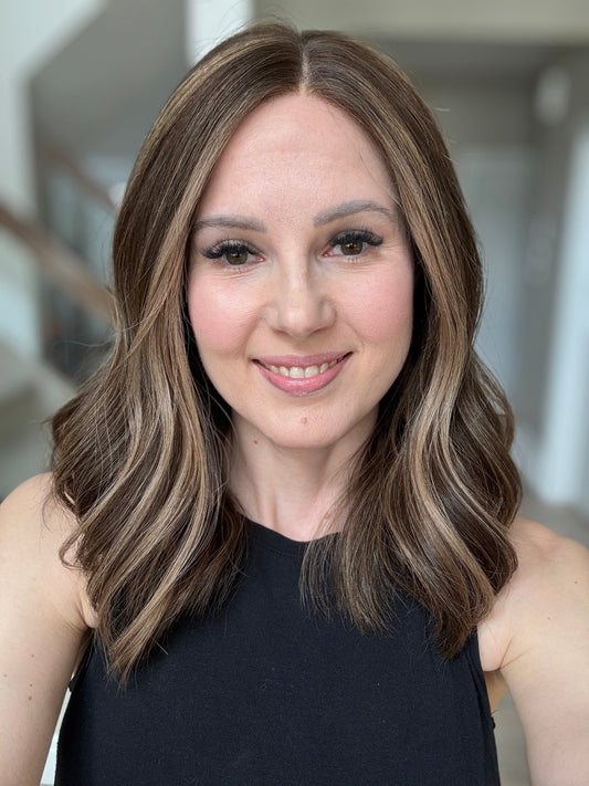 18" Mia LOB Comfort Cap Lace Top Wig (M) (FINAL SALE) Alexwigs