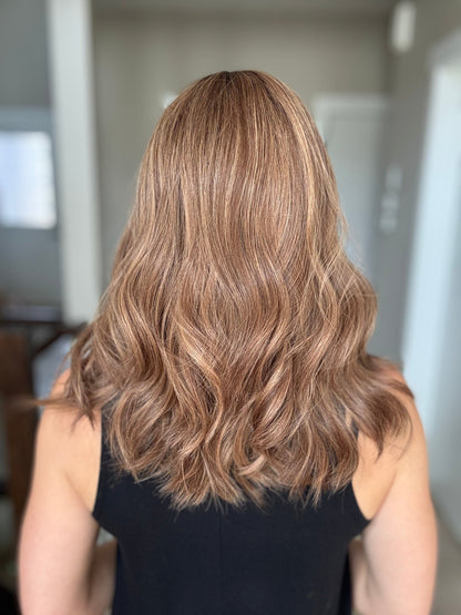 18" Elana LOB Comfort Cap Lace Top Wig (M) (FINAL SALE) Alexwigs