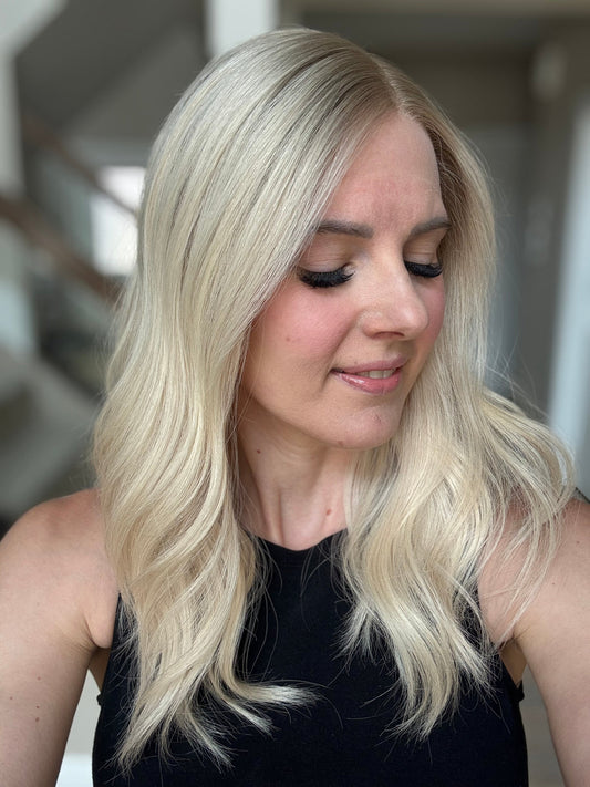 18" Vanessa Luxury Cap Lace Top Wig (S) (FINAL SALE) Alexwigs