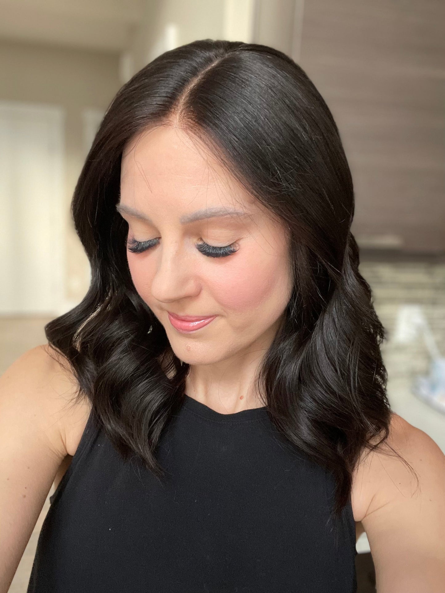 18" Zara Luxury Cap Lace Top Wig (XS/S) (FINAL SALE) Alexwigs