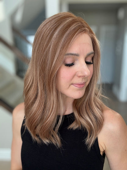 18" Vera LOB Comfort Cap Lace Top Wig (S) Alexwigs