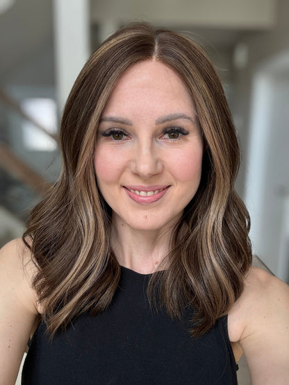 18" Mia LOB Comfort Cap Lace Top Wig (M) (FINAL SALE) Alexwigs