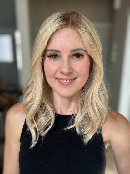 18" Cara LOB Comfort Cap Lace Top Wig (M) Alexwigs