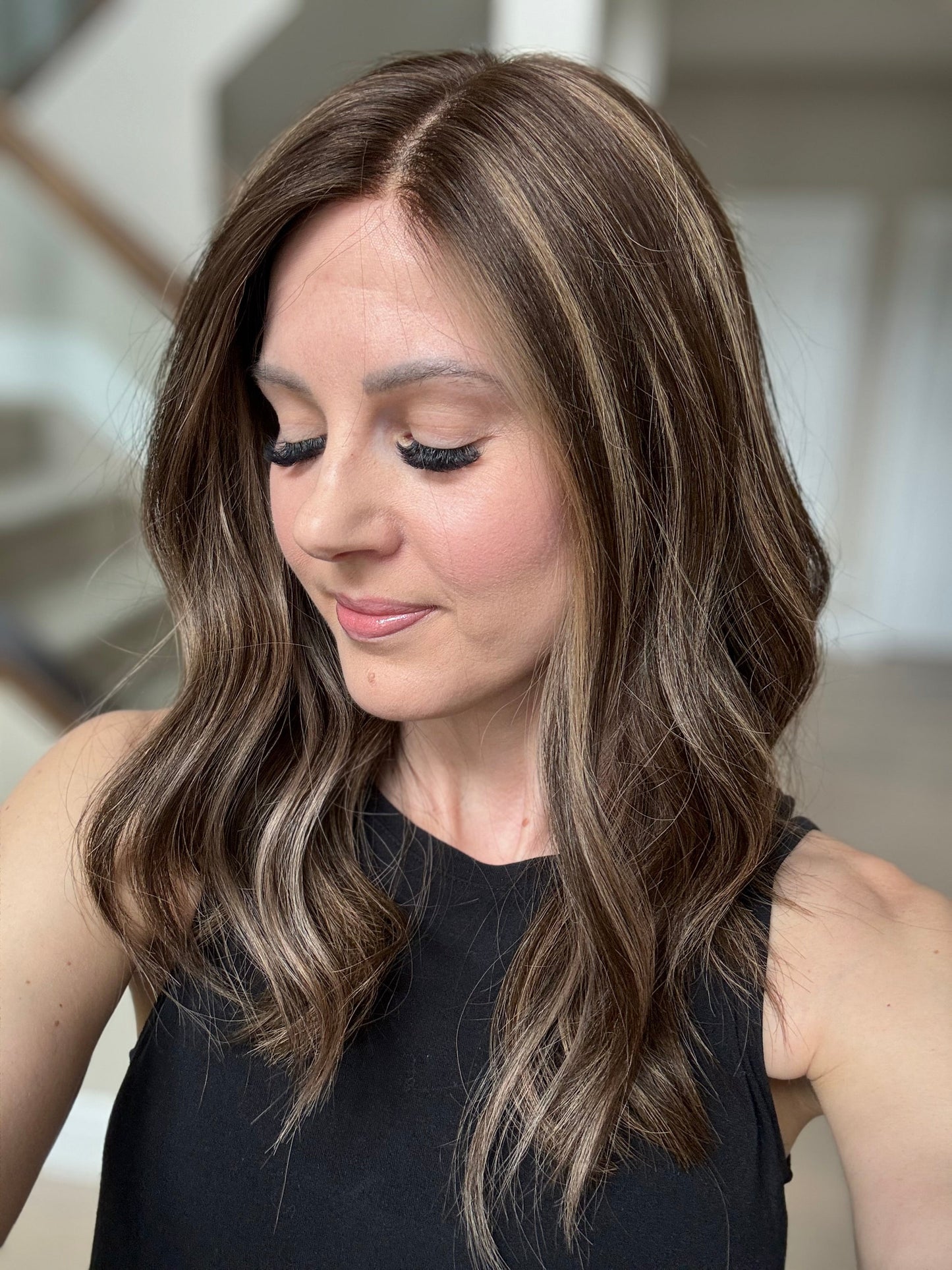 20" Flavia Comfort Cap Lace Top Wig (M) - RESERVED FOR BROOKE Alexwigs