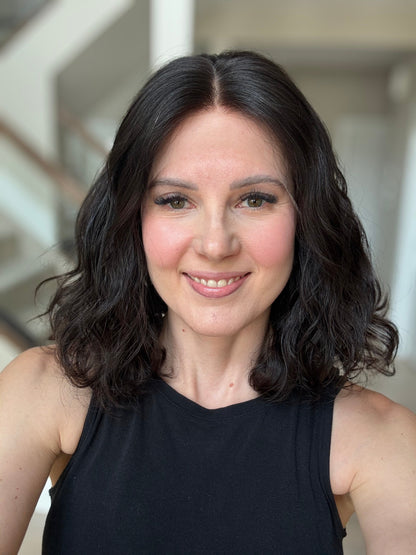 14" Mira Wavy Luxury Cap Lace Top Wig (M) (FINAL SALE) Alexwigs