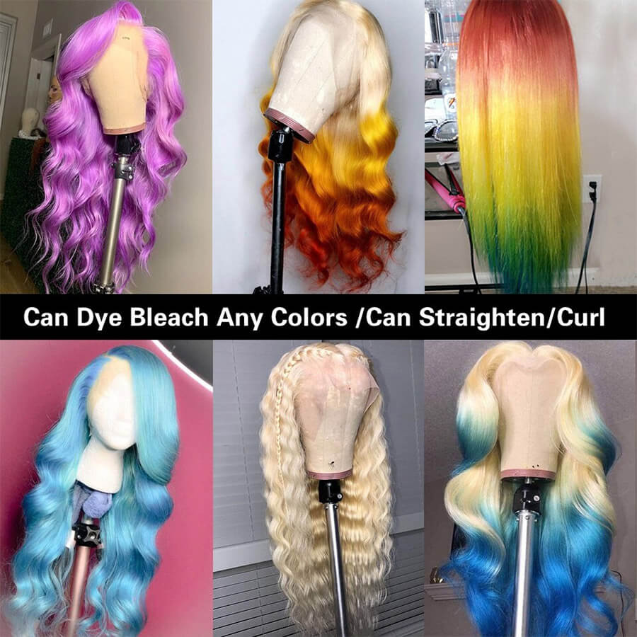 #613 Blonde Body Wave Pull Go Drawstring 13x6 Full Lace Front Glueless Wig Alexwigs