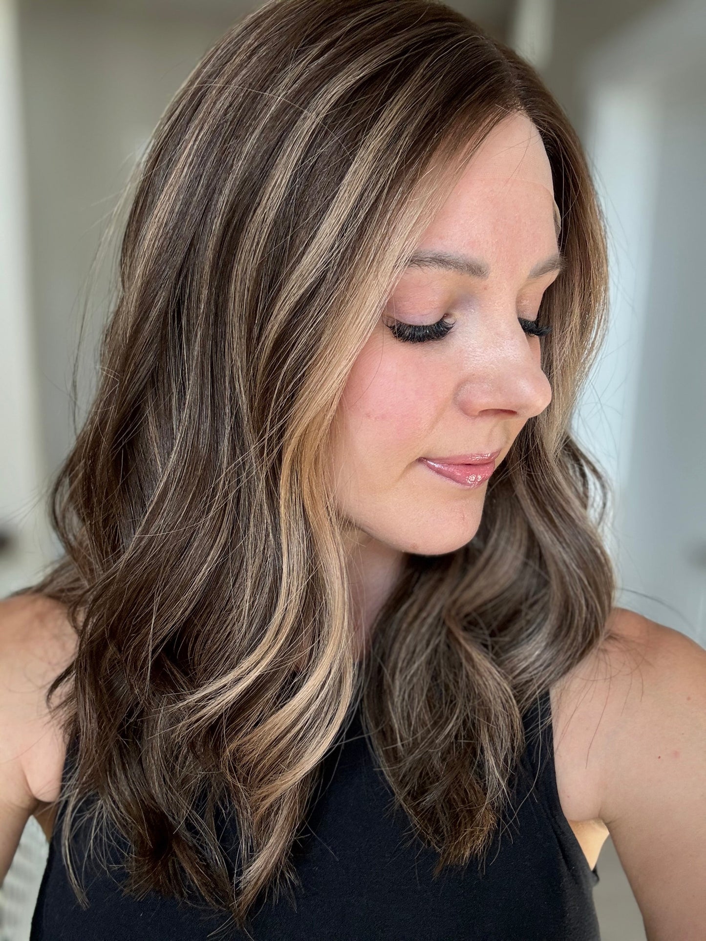 20" Jennifer Comfort Cap Lace Top Wig (S) (FINAL SALE) Alexwigs